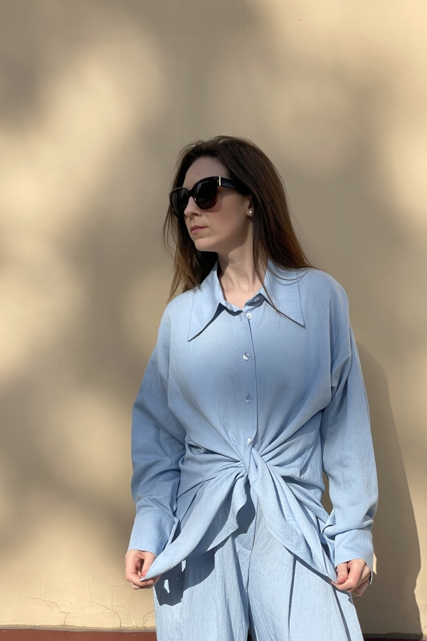 Рубашка LOTOS, нежное небо