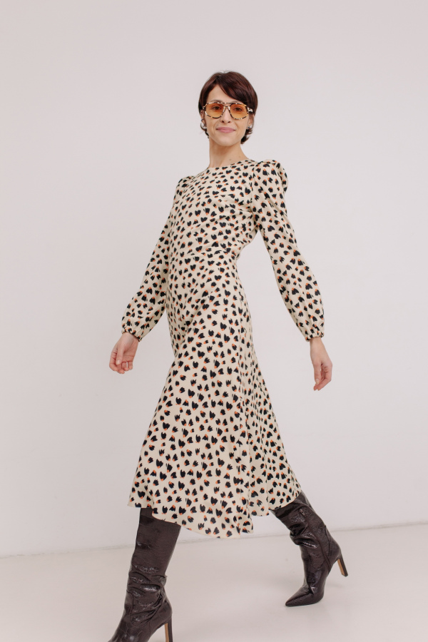 Платье FLOWERS, midi