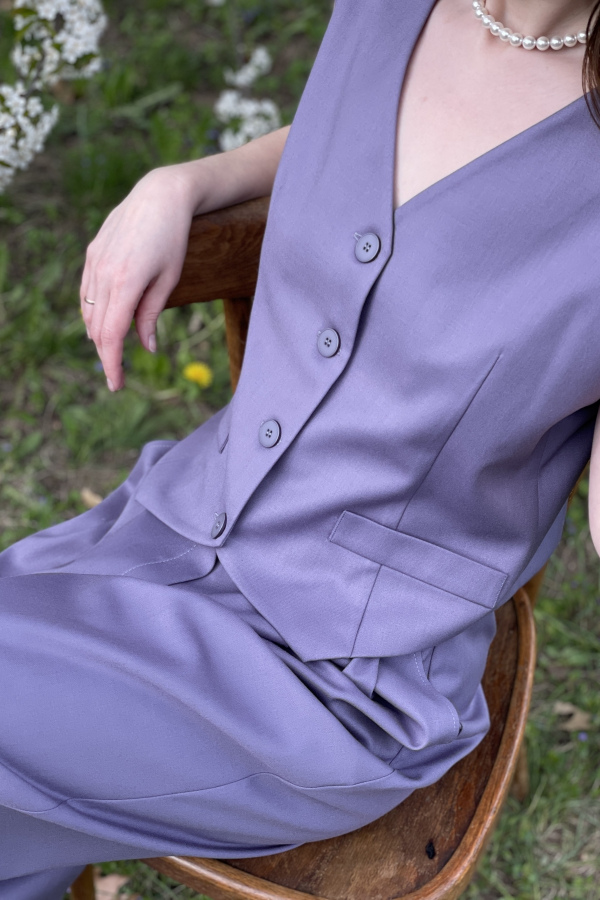 Жилетка LOTOS , сирень