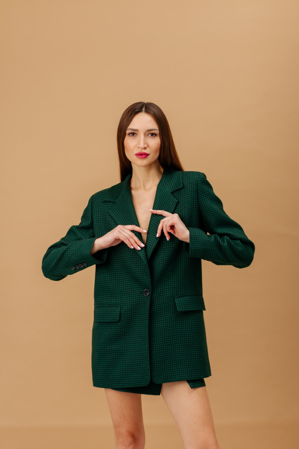 Жакет NATURE, гусиная лапка